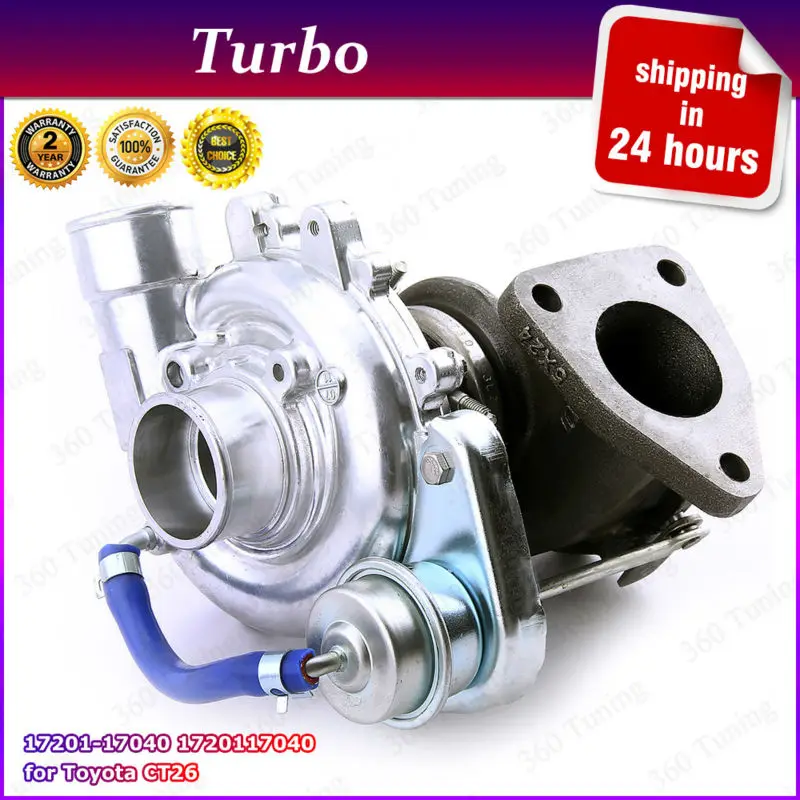 for Toyota Hiace Hilux Land cruiser 2.5 2KDFTV CT16 Innova 2KD 2.5L Turbo Turbocharger 17201-30030 17201-30120 Oil 102HP | Автомобили и