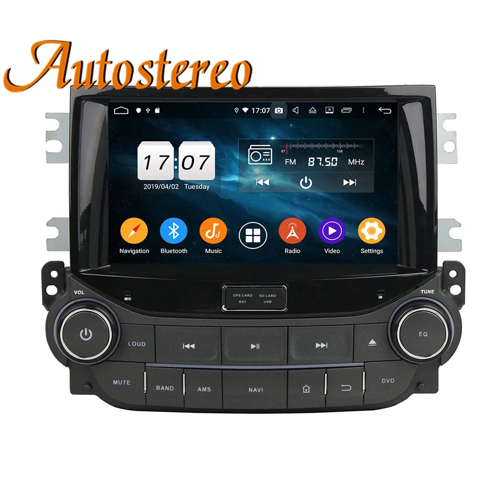 Clearance DSP Android 9.0 Car CD DVD player AutoStereo unit GPS navigation for CHEVROLET MALIBU 2013 2014 2015 multimedia Satnav radio 64G 4