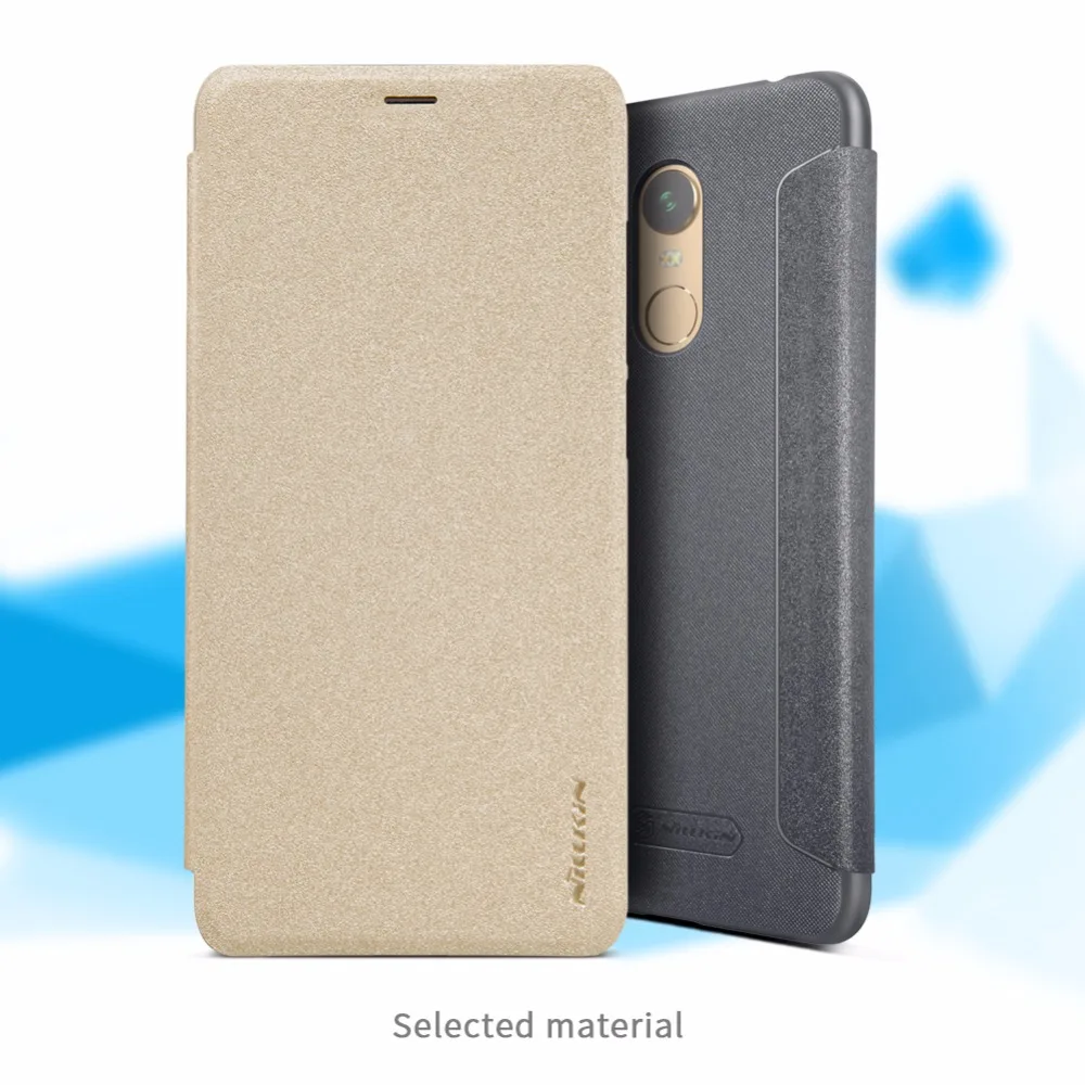 redmi 5 plus case Flip cover NILLKIN 5.99 inch Sparkle Flip cover Hard PC back cover for xiaomi redmi 5 plus case Free shipping