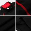 NEW Compression Running Shirt Men Stand Collar Elasticity T-shirts Raglan Long Sleeve Fitness Tops Quick Drying Gym Sportswear 5