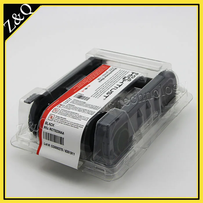 Черная монохромная лента Evolis RCT023NAA K 2000 принты|evolis ribbon|print printribbon ribbon |
