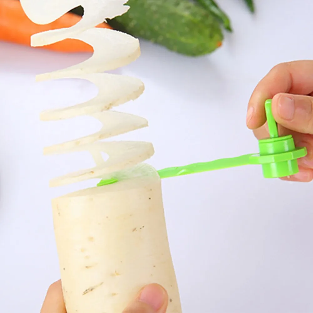 

Magic Potato Cutter Carrot Spiral Slicer Cutting Models Kitchen Cooking Tools