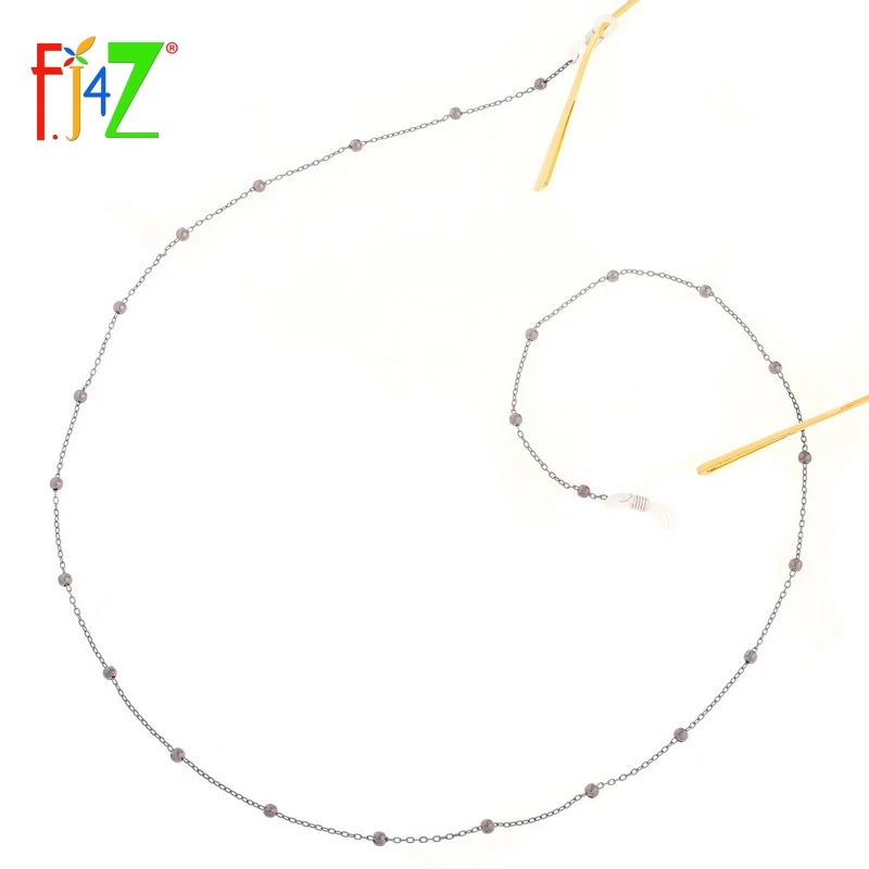 F. J4Z мода Nova простой маленький Золотой/Серебряный/Черный бисером цепочка для солнцезащитных очков для женщин горячий стиль шнурок для очков держатель ремни