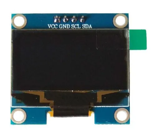 1 3 дюймовый 4P белый/синий OLED экран SH1106 Drive IC 128*64 IIC интерфейс (Ver. Б)|ЖК-модули| |