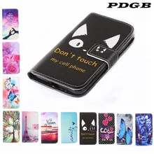 Кожаный чехол-кошелек с рисунком PDGB для Xiaomi Mi 8 Lite A1 A2 Lite 5X Redmi 4X4 Prime 5 Plus S2 5A 6A Note 3 7 6 Pro откидная крышка