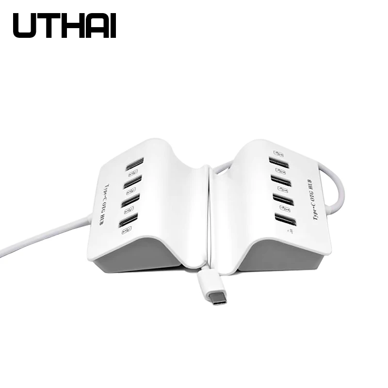 UTHAI J06 USB 3 0/type C адаптер интерфейса до 4 USB3.0 для Macbook Pro huawei P20 аксессуары компьютера