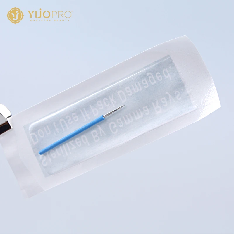 Free Shipping Original 50pcs 2R Merlin Tattoo Needles For Permanent Makeup Eyebrow and Lip Design Machine microneedling | Красота и