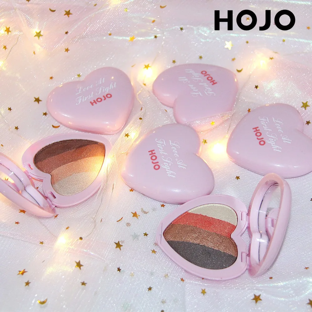 

HOJO brand Sweet Heart eyeshadow palette matte shimmer Eyeshadow naked makeup Korean style cosmetics Long-lasting Easy To Wear