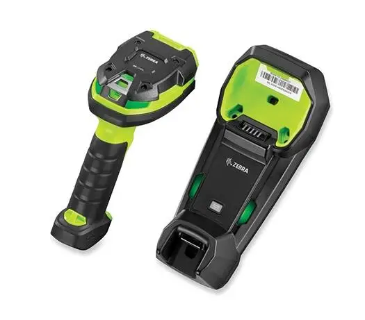 Zebra LI3678-SR Ultra-Rugged 1D Wireless Barcode Scanner Kit, FIPS, Vibration Motor, Includes Cradle, Power Supply and USB Cord