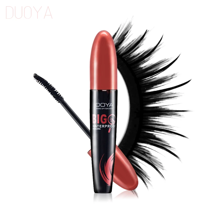 Тушь для ресниц DUOYA Eyes макияжа 3D волокно тушь черная толстая водонепроницаемая