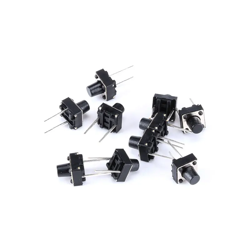 20pcs Middle 2pin 6x6x4.35678910 mm Switch Tactile Push Button Switches 6x6x4.3mm 6x6x5mm 6x6x6mm 6x6x7mm 6x6x8mm 6x6x9mm (1)