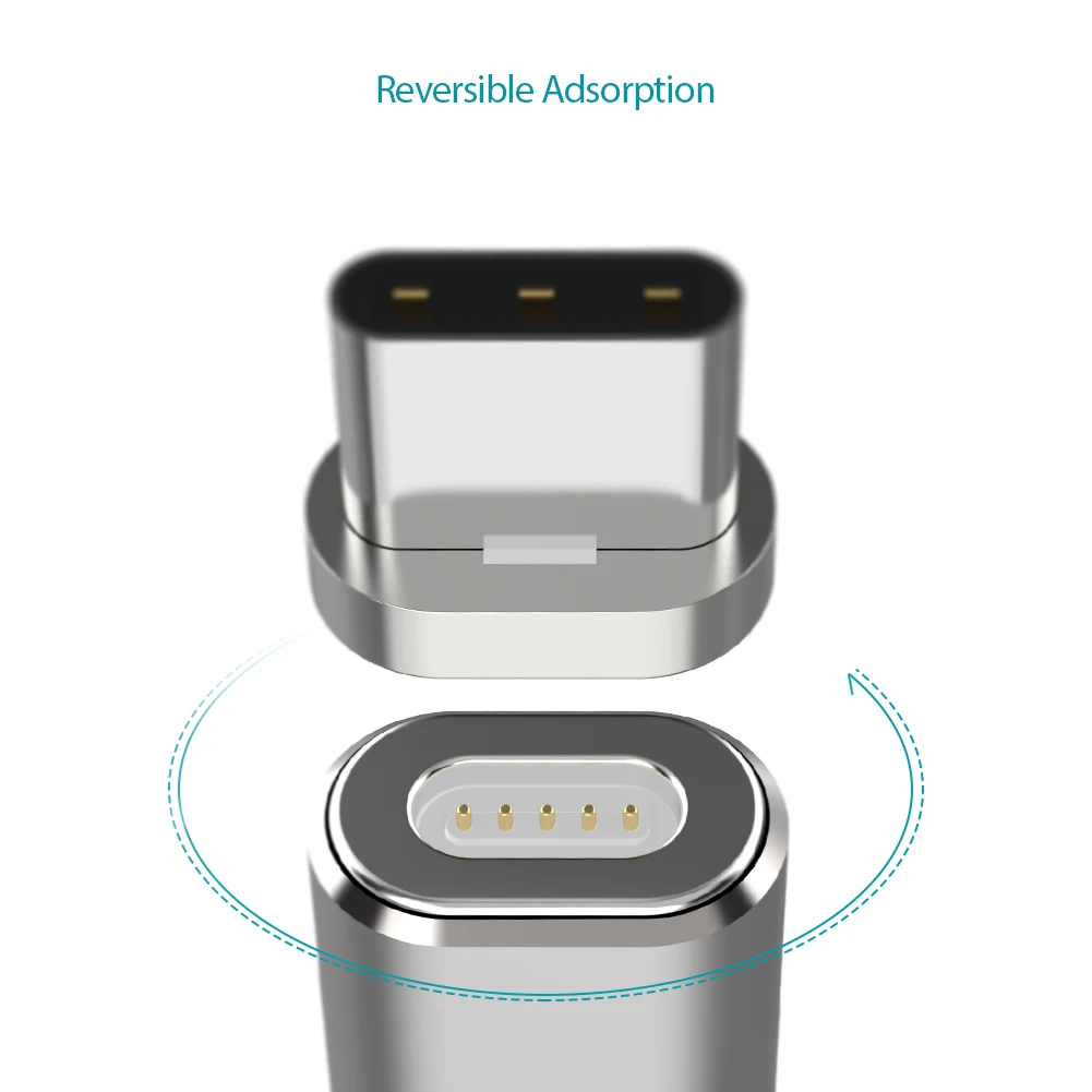 Dodocool металлический магнитный USB-C соединитель для телефона Micro USB адаптер конвертер для dodocool съемный магнитный зарядный кабель синхронизации