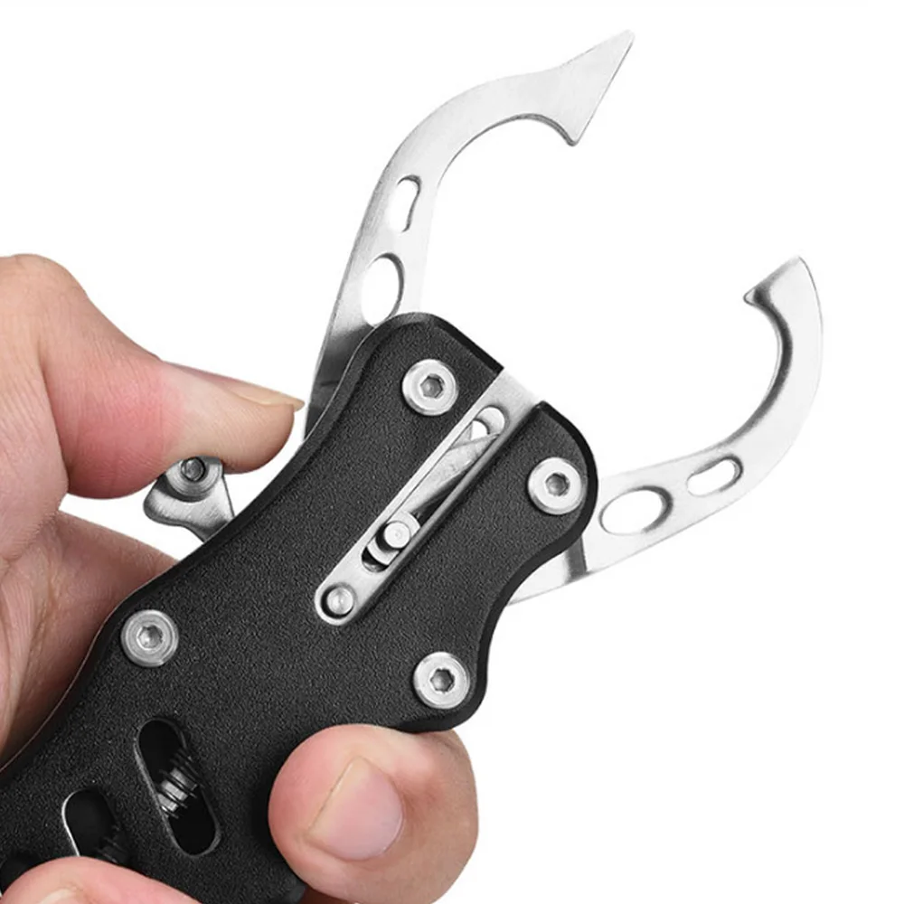 

Stainless Steel Fishing Grip Lip Grabber Tool Fishing Gripper Control Fish Pliers Mouth Pliers Fish Tongs Tools