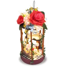 Кукольный дом ручной работы мебель Miniatura Diy кукольные домики миниатюрный деревянный кукольный домик игрушки для детей взрослые подарок на день рождения TC5