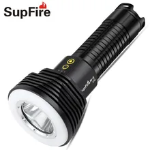 Светодиодный фонарик Фонарик Вспышка света Supfire D10 Линтерна Led Lanterna Лампе де Поче для