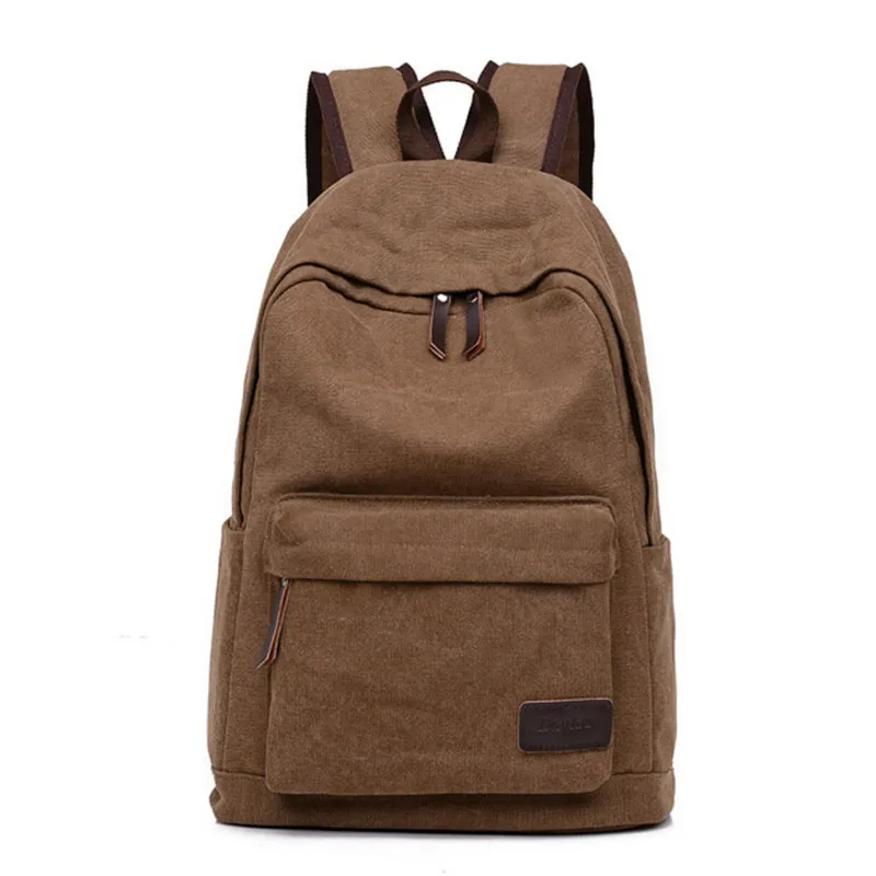 2016 Vintage Men Canvas Backpack Fashion School Satchel Bags Casual Travel Rucksack Shoulder Bags bolsas mochila XJ406