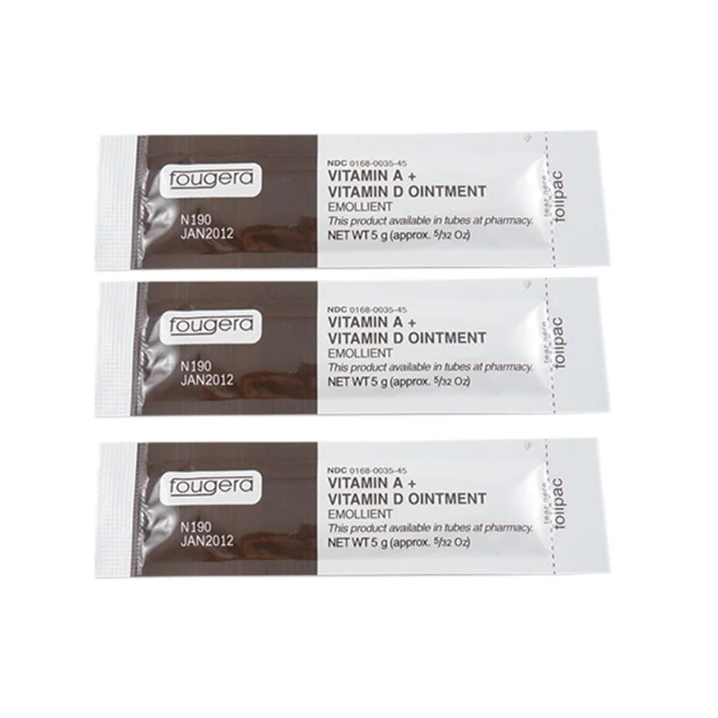 

Best 100 Pcs/ Bag Tattoo Recovery Cream Vitamin A+Vitamin D Ointment Top Repairing Cream Tattoo Supplies QQ99