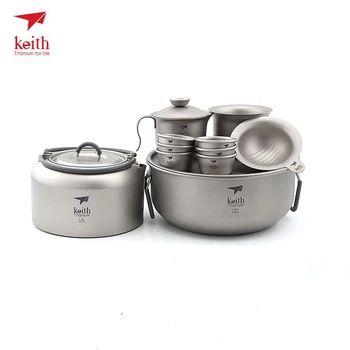

Keith Titanium Chinese Kung Fu Tea Set Chinese Teapot Drinkware Tea Pot Cup Set 10pcs Titanium Chinese puer Teaset kettle
