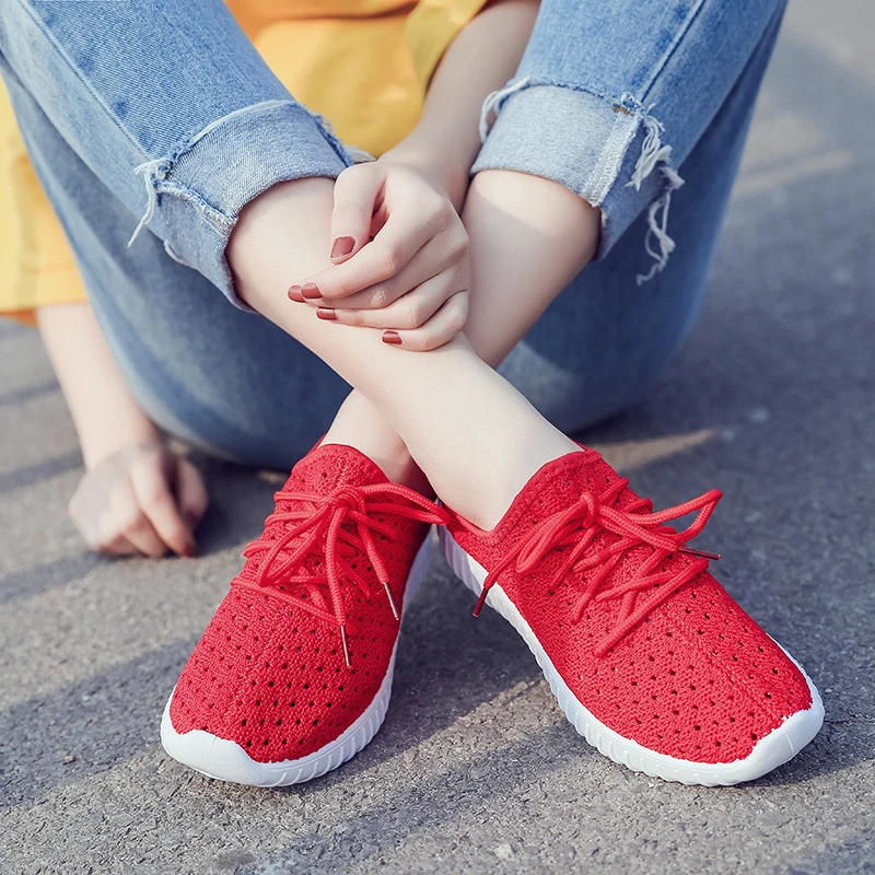 

2019 Summer Soft Flat Loafers Women Shoes Fashion Moccasins Ladies Footwear Female Spring Casual Shoes Women Flats Mesh KVT178