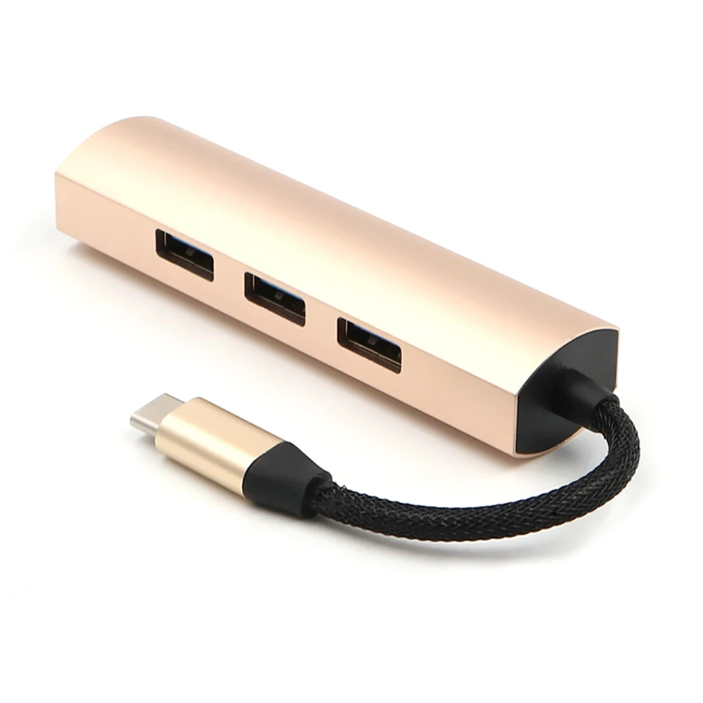 4 портовый USB концентратор 3 0 C 5 Гбит/с Высокая скорость для ноутбука компьютера