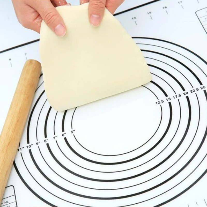 2 шт силиконовый коврик для выпечки замесные маты для теста пиццы коврик для теста силиконовые кондитерские доски кухонные аксессуары