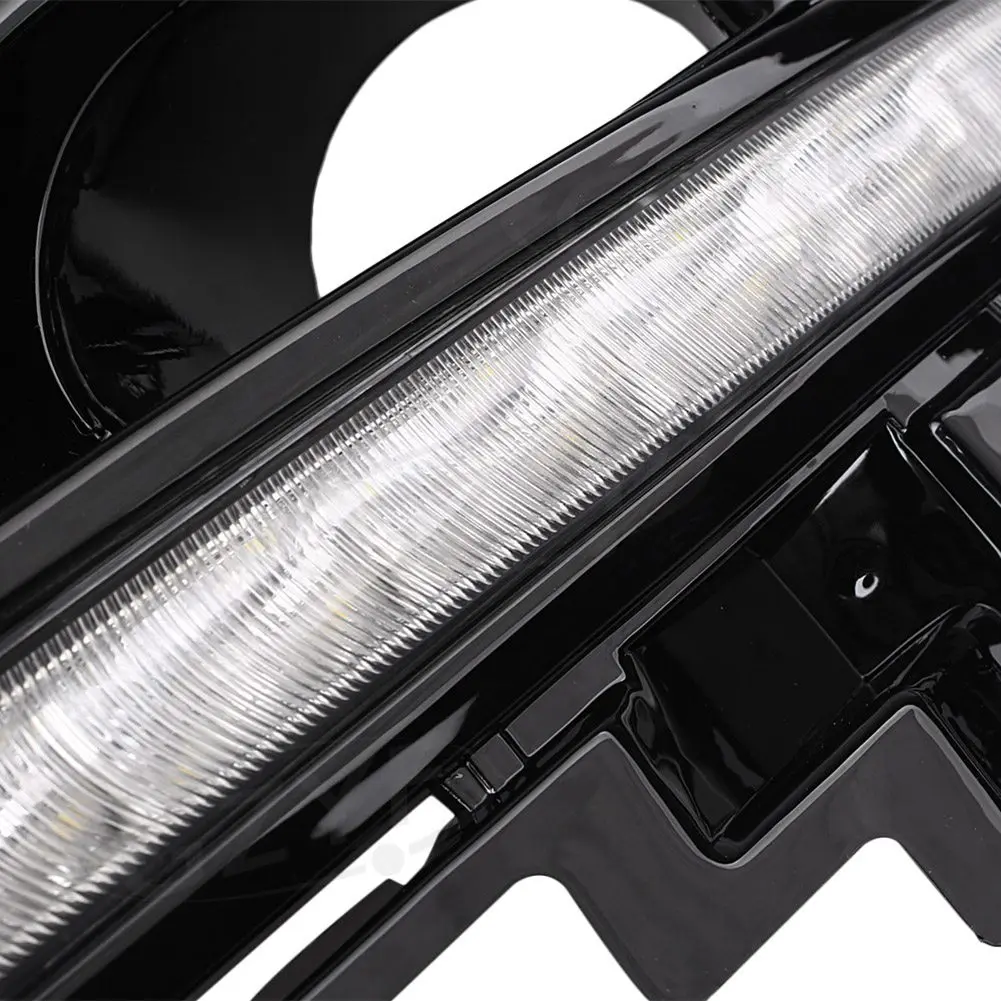LED Daytime Running Light Turn Signal Light Lamp Assembly For Ford Fusion/Mondeo 2013-2015 Pair