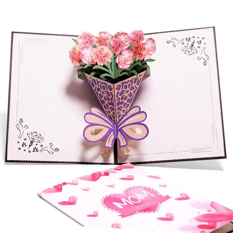  Mom Happy Birthday Invitation Customized Gifts Wedding Cards Mother's Day Greeting Cards Postcard 3 - 33003113194
