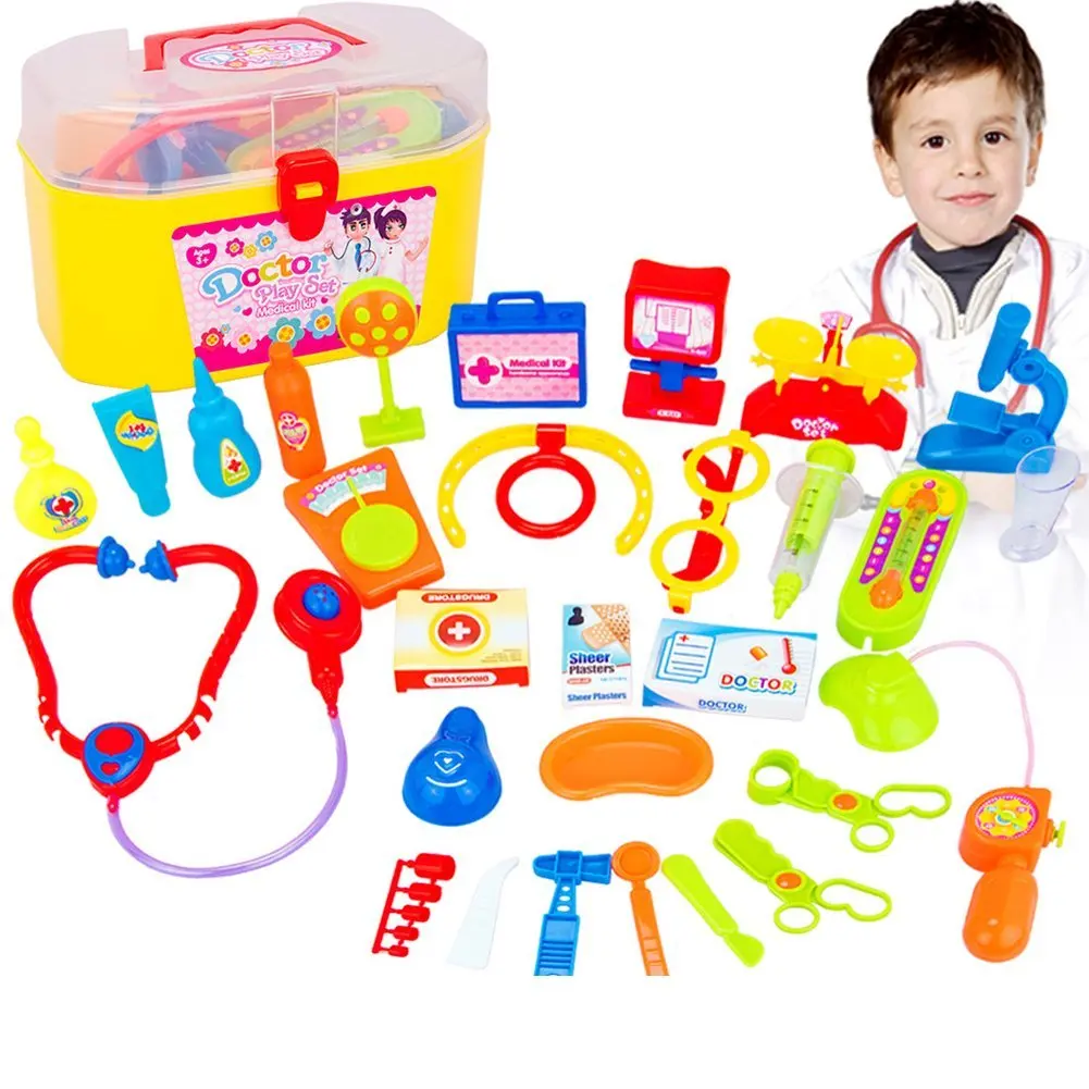Kit Pretend Play Doctor Toys For Kids Role Play Classic Toys Simulation