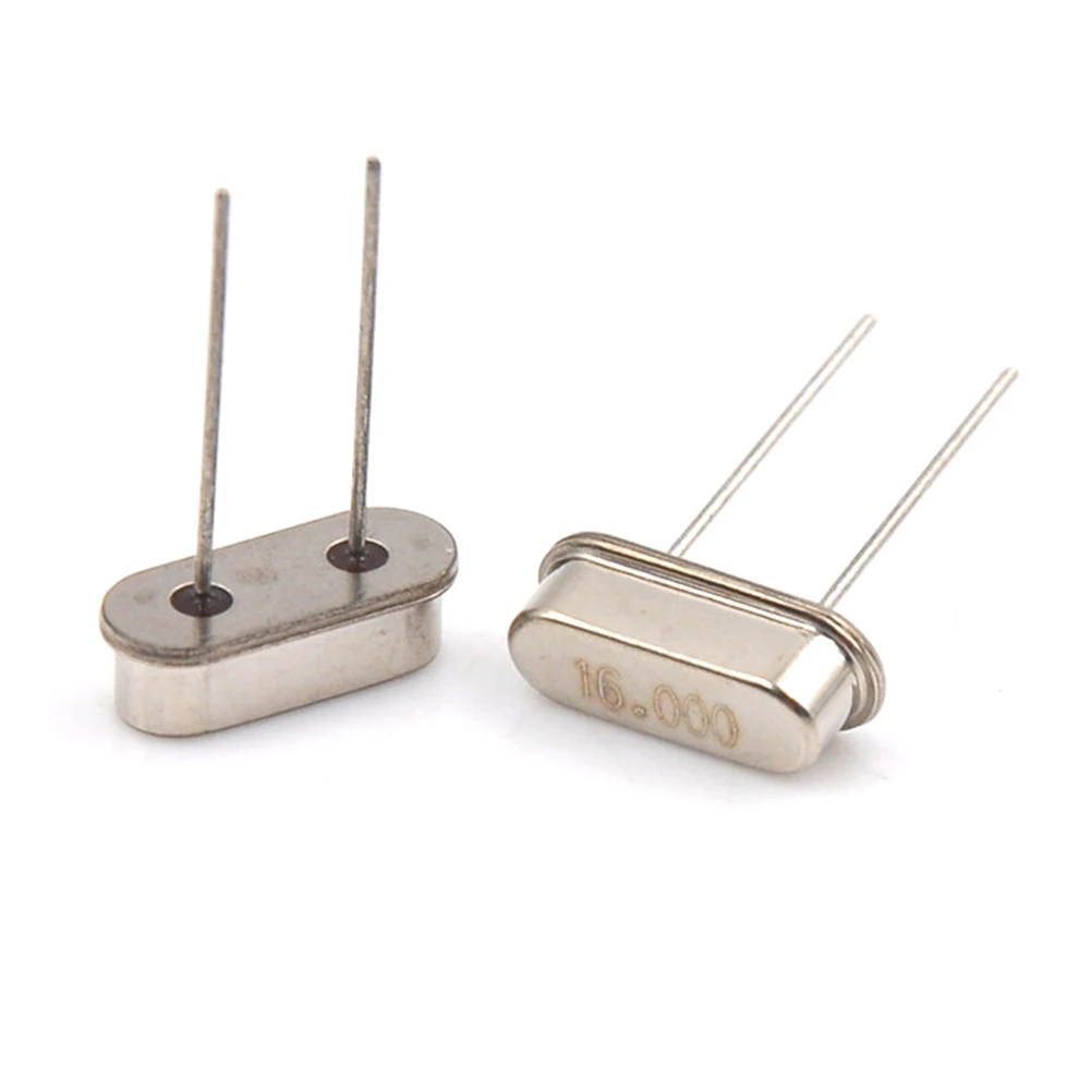10pcs 16Mhz Passive Quartz Crystal Resonator 49S Crystal Oscillator 16.000MHz 16Mhz Crystal HC
