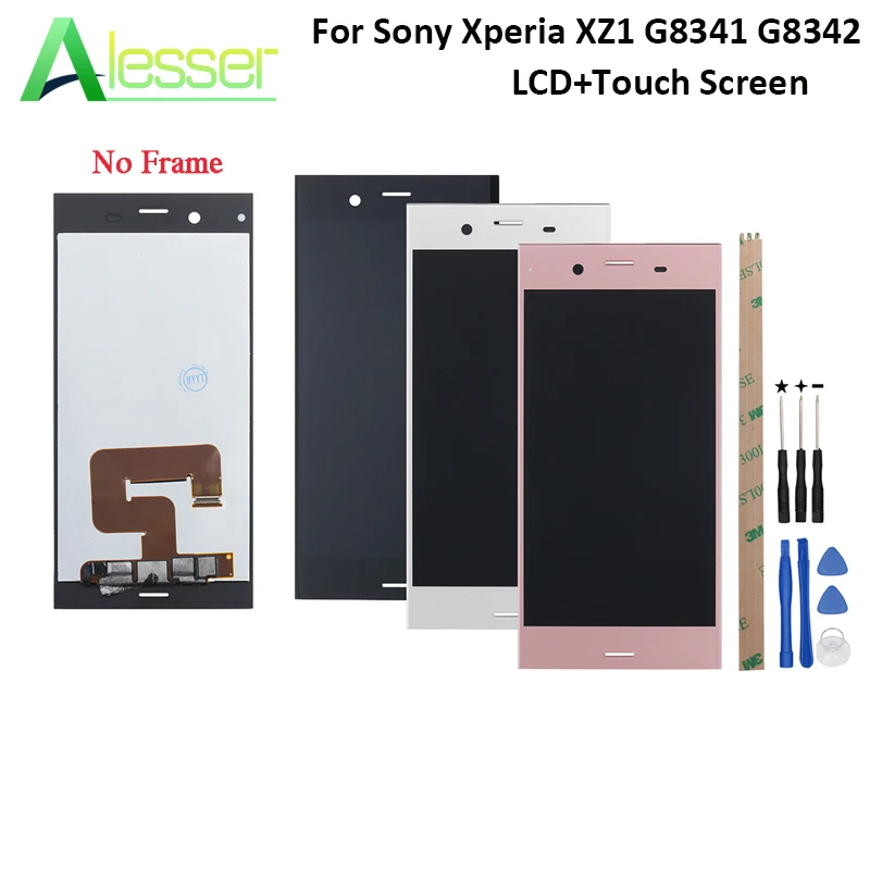 

Alesser For Sony Xperia XZ1 G8341 G8342 LCD Display And Touch Screen Screen Digitizer Assembly For Sony Xperia XZ1 LCD +Tools