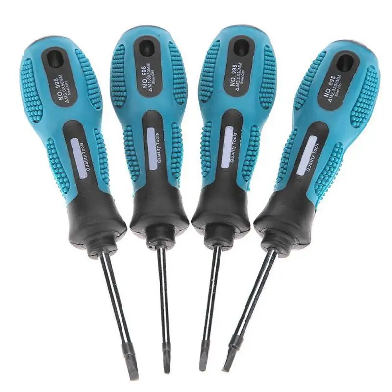 

High Quality Triangle Screwdriver Set 1.8 / 2 / 2.3 / 3mm CR-V TPR Handle For Electrical Multifunction Repair Hand Tool