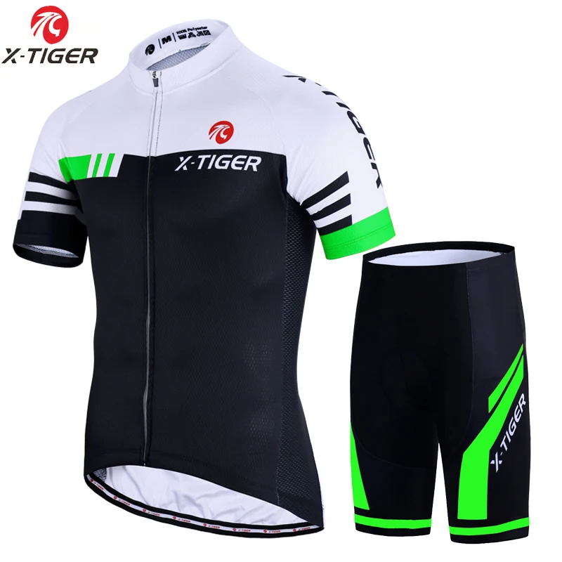 X-Tiger велосипедные комплекты, велосипедная форма, летний комплект для велоспорта, велосипедные майки, одежда для горного велосипеда, дышащая одежда для велоспорта - Цвет: Normal Cycling Set