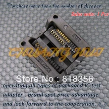 300mil SOP16/SOIC16  IC Test Socket / Programmer Adapter / Burn-in Socket  1.27mm Pitch(OTS-28-1.27-04)