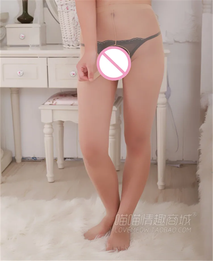New Men pantyhose stockings sexy lingerie men's ultra elastic Core-spun Yarn pantyhose With Penis Sheath