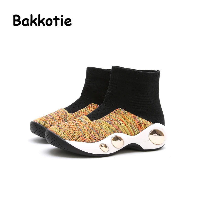 Bakkotie New Autumn Baby Girl Fashion Shoe Child Ankle Bootd Kid Brand Toddler Boy Black Slip On Soft Sole Leisure White Shoe 2017 summer new style baby girl boy first walkers breathable mesh soft sole hook