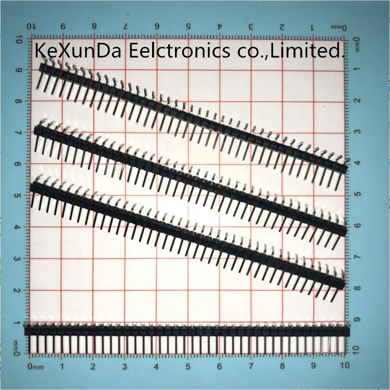 ROHS 10 шт./лот PH-1 * 40R 2 54 мм 1*40 1 90 градусов правый угол Однорядный штыревой разъем R/A |