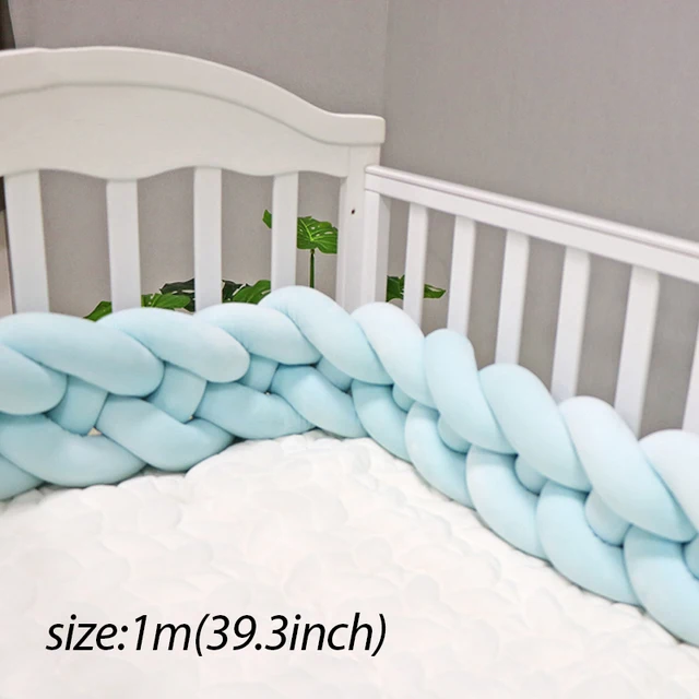 Baby Shining 4 Mixed Ropes Baby Bed Crib Bumper 1Pc 1m/2m/3m Newborn
