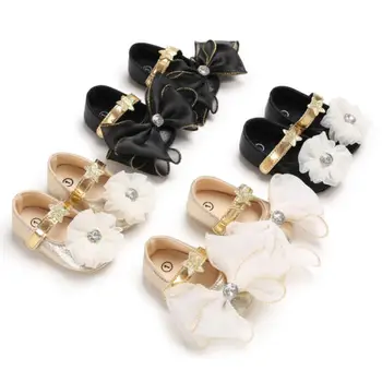 

0-18M Newborn Baby Girl Soft Sole Crib Sequins Shoes Anti-slip Sneaker Prewalker Baby Casual Shoes 0-18M