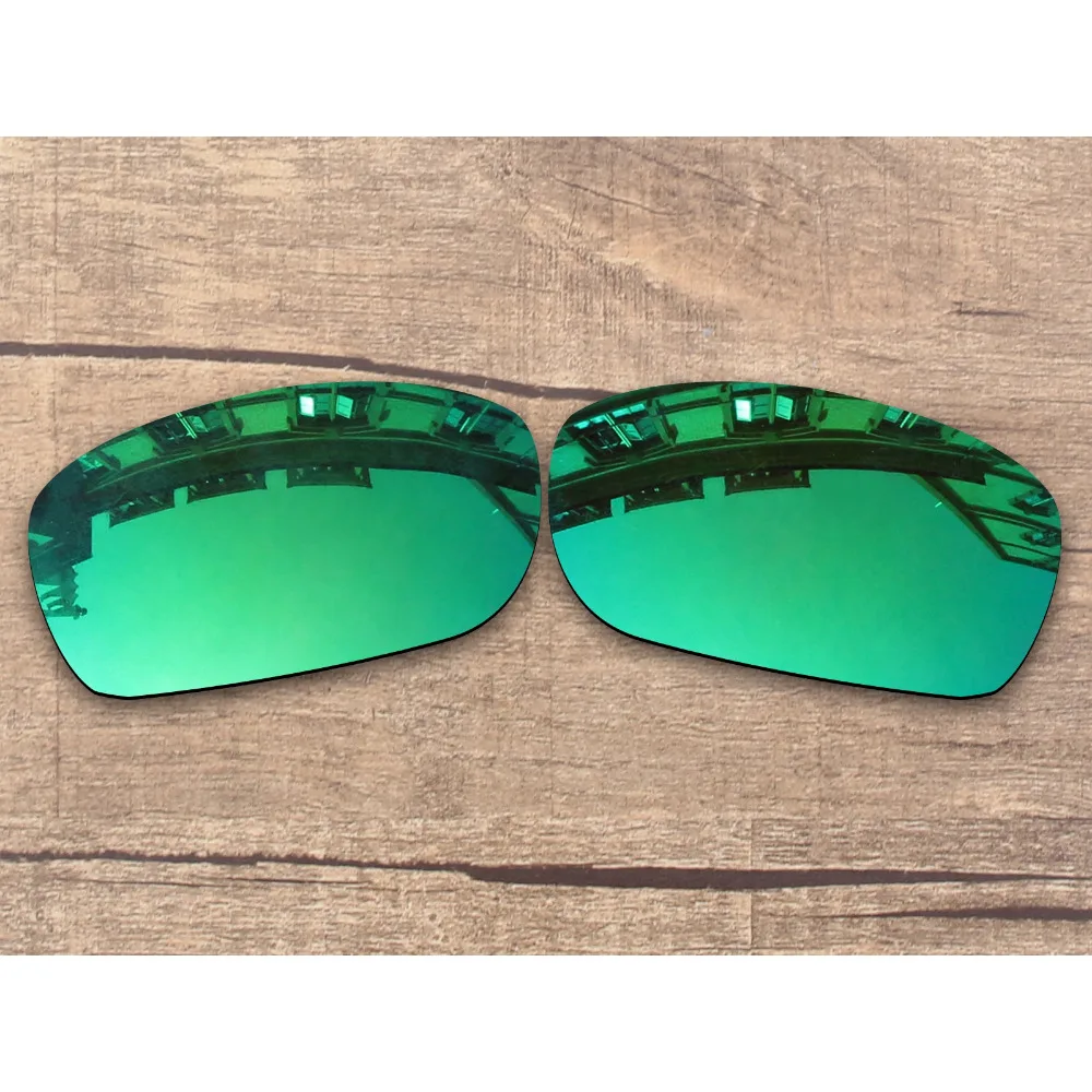 

Vonxyz Jade Mirror Polarized Replacement Lenses for-Oakley Fives Squared Frame
