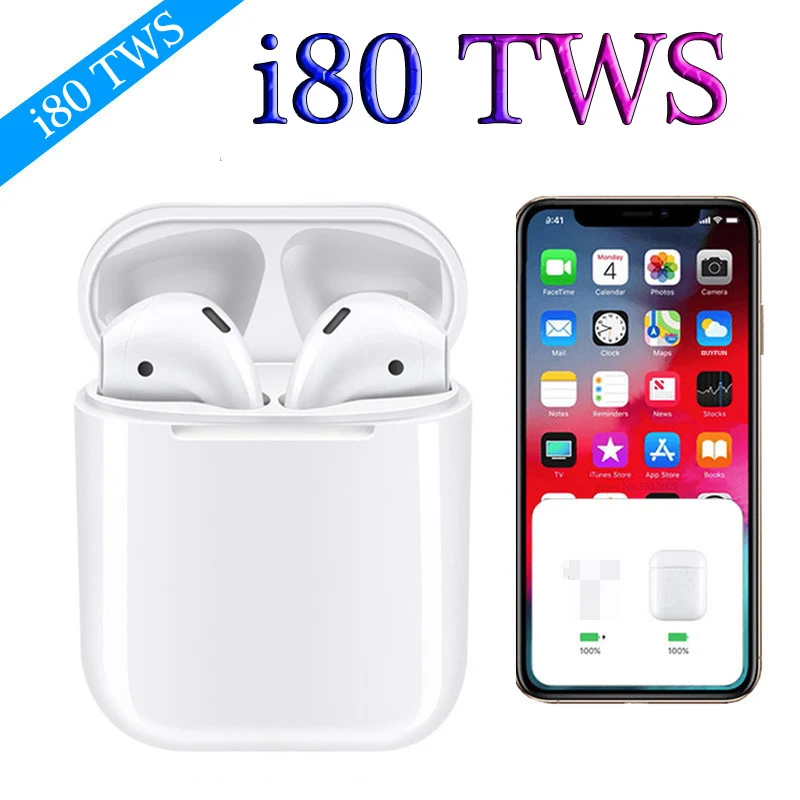 

NEW i80 TWS 2019 PK LK TE9 i30 i20 i10 i40 i50 i60 i70 i90 TWS Bluetooth Earphone Wireless earphones 3D Touch control Earbuds