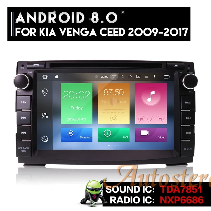 Perfect PX6/5 Android 9 Car DVD Player GPS navigation For KIA Ceed 2010 2011 2012 Venga auto stereo tape recoder unit multimedia player 3