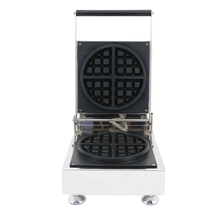 

Electric 4 pcs Round Shaped Waffle Machine / Stainless Steel Waffle Grilling Machine/ Waffle Maker Round Pan with 4 Parts