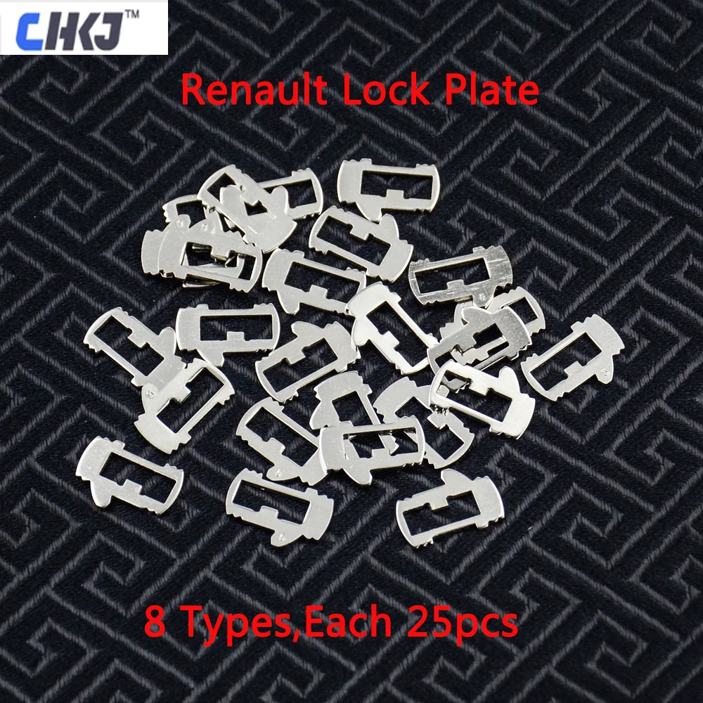 

CHKJ 200pcs/lot Lock Reed Lock Plate For Renault Inside Milling Locking Plate Auto Lock Repair Accessories Kits Free Shipping