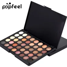 Women Professional Make Up 40 Earth Colors Matte Pigment Eyeshadow Palette Cosmetic Makeup Eye Shadow