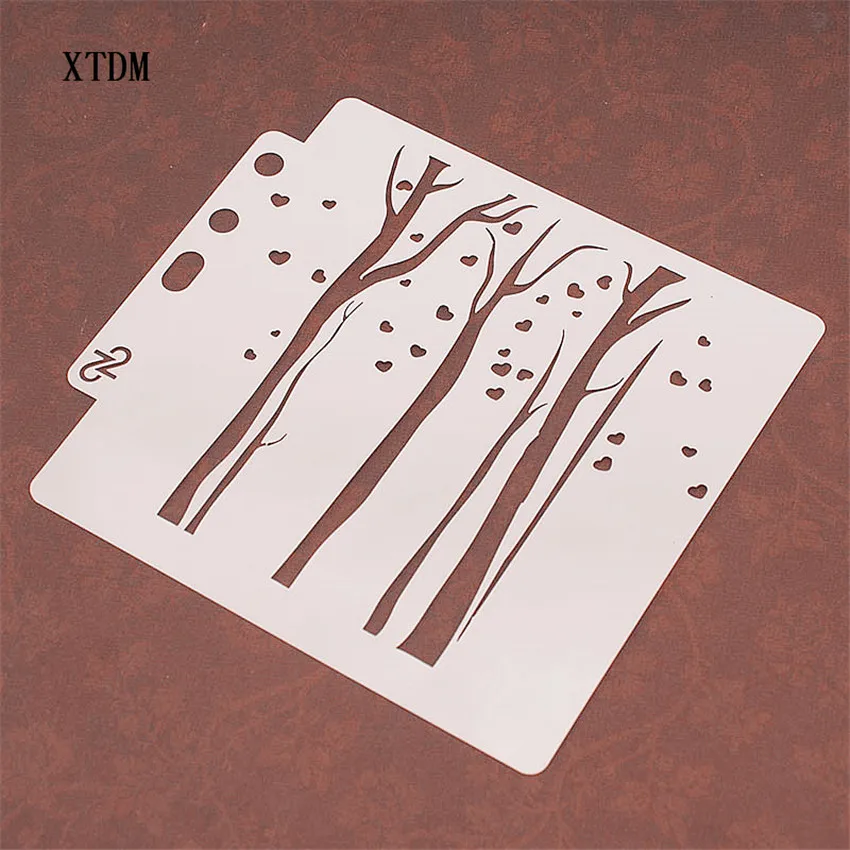 

Trunk shield DIY cake scrapbook stencils hollow Embellishments printing lace ruler Valentine's Day