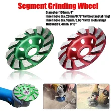 100mm/4 pouces diamant meule disque bol forme meulage tasse béton granit pierre céramique outils