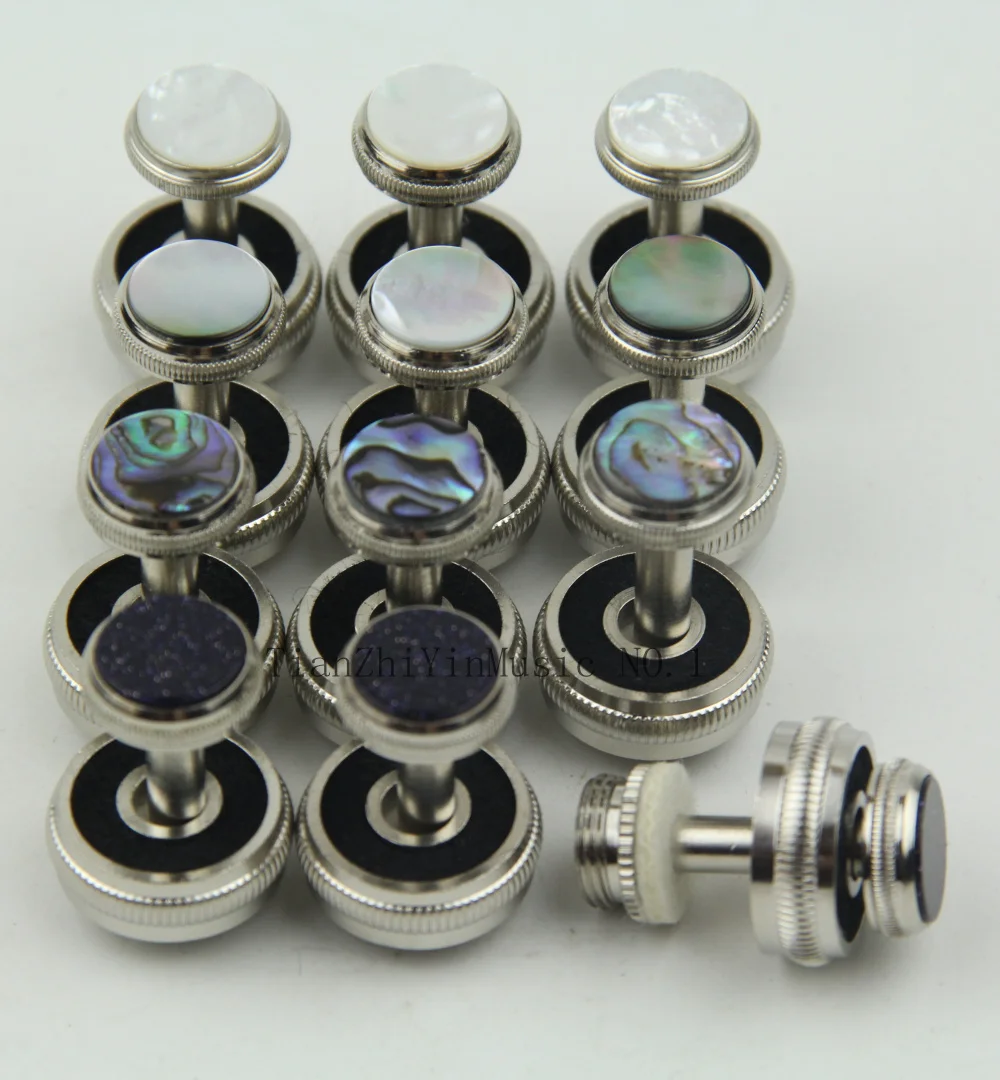 

12 pcs trumpet finger buttons for repairing parts and buttons
