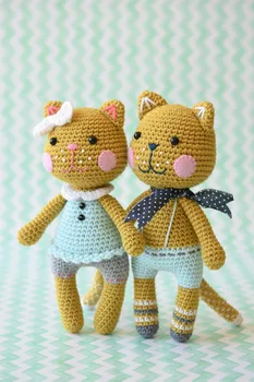 

crochet toys amigurumi doll bear model number XH0412042