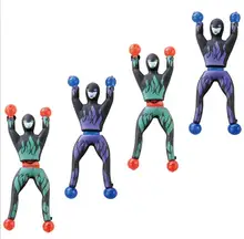 4pcs lot fun Cabinets doors walls glass Marvel slime Tricky educational children s Climbing Spider Man