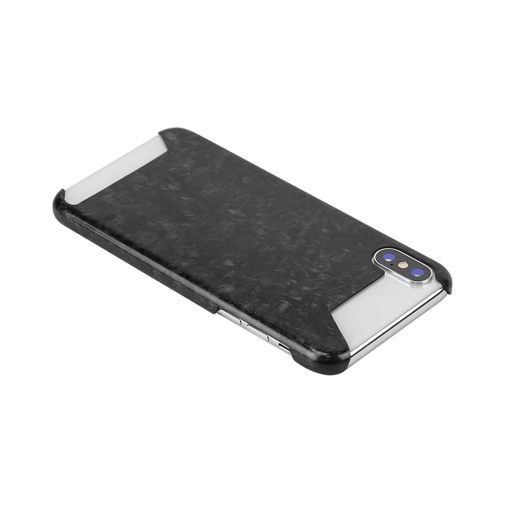 Чехол из кованого углеродного волокна для iPhone X XS XR MAX задняя крышка Роскошный